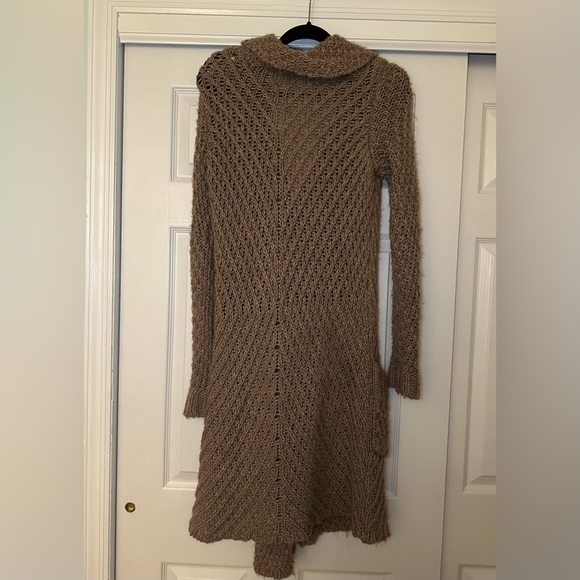 Free People tan knit cardigan - Picture 2 of 3